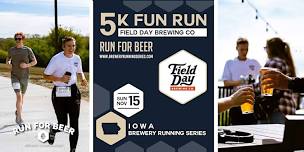 5k Beer Run x Field Day Brewing