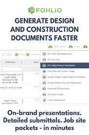 Job Site Document Packets Take Minutes Not Days Forget Manually Printing Out Individu Interior Design Presentation Condo Interior Design Interior Wall Design