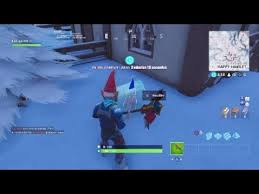 Trouver Des Nain De Jardin Glaces Defi Fortnite Semaine 6 Saison 7 Youtube