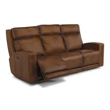 The Archer Rustic Brown Leather Power Reclining Sofa Offers A Unique Combination Of Premium Hand Burni Rustic Leather Sofa Power Reclining Sofa Reclining Sofa