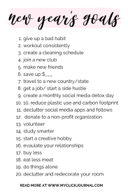 New Year's Goals 2020 | Goal Setting Tips And New Year's Resolution Ideas  For Students [Video] | New Year Goals, New Years Resolution, New Years  Resolution List