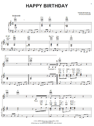 Choose from birthday sheet music for such popular songs as happy birthday to you!, happy birthday to you! Stevie Wonder Happy Birthday Sheet Music Pdf Notes Chords Pop Score Piano Vocal Guitar Right Hand Melody Download Printable Sku 21942