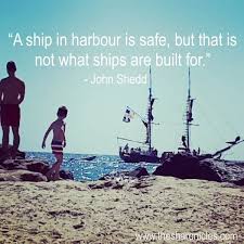 Image result for ship in the harbor is safe