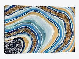 Our stunning collections feature different styles and layouts, from amethyst geode wall art print false. Blue Geode Canvas Print By Nikki Chauhan Icanvas