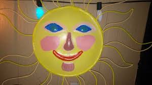 What to put over the back of my stove: sun sculpture