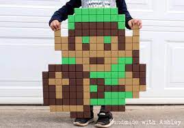 The biggest collection of pixel art tutorials on the net! Make A Wooden 8 Bit Pixel Link The Legend Of Zelda Pixel Art 6 Steps With Pictures Instructables