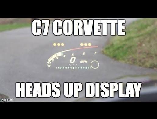 C7 Corvette: Heads Up Display Quick Tour and Review - YouTube