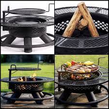 How to carve a fire pit out a large rock or natural stone, the outdoors fireplace is a great place to spend time with family and. Big Horn 47 24 In W Black Steel Wood Burning Fire Pit Lowes Com Fire Pit Wood Burning Fire Pit Cowboy Fire Pit