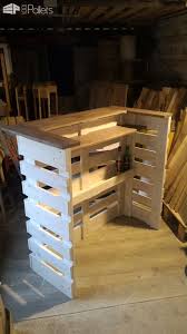 Pallet Console Bar Theke Aus Paletten Mobel Aus Paletten Und Palettentresen
