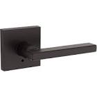 Halifax Privacy Lever Lockset, Iron/Black Weiser
