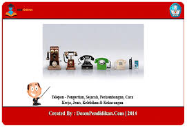 We did not find results for: Telepon Pengertian Sejarah Perkembangan Cara Kerja Jenis