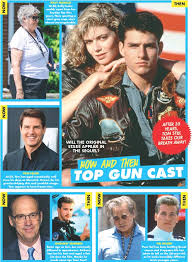 Tom cruise looks barely older than when maverick uttered the classic top gun quotes we. Now And Then Top Gun Cast Pressreader