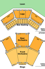 filene center seating chart theatre in dc