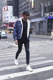 Menstyled Mens Outfits Mens Street Style Denim Jacket Men