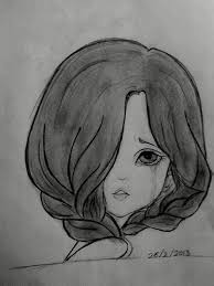 رسمه حزينه art simple art female sketch