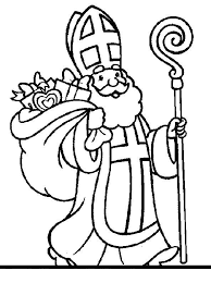Dibujo, artes, ilustración, sketch, art, draw, ilustration. San Nicolas El Obispo 66 Dibujos Para Colorear Y Imprimir Gratis Para Ninos