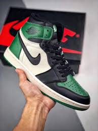 Air Jordan 1 Mid Black Pine Green White Gym Red Nike Air Jordan 1 High Og Pine Green 555088 302 Yupoo Sneakers Men Fashion Sneakers Fashion Fresh Shoes