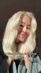 Jade Amber Platinum Blonde Hair