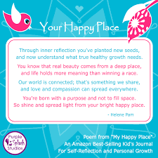Poem For Children About Happiness Poetry For Kids Kids Poems Happy Places
