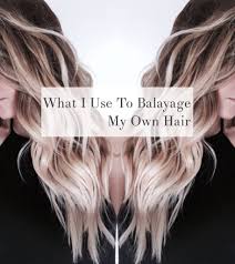 Want to know how for example, pale yellow can be toned into champagne blonde, strawberry blonde, ash blonde, or pretty much any other shade of blonde hair. What I Use To Balayage My Own Hair Cassie Scroggins