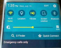 Tap that, and then you'll get a dial screen. Samsung Galaxy S6 Edge Shows Emergency Calls Only Voicemail Icon Won T Go Away Other Problems