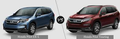 2019 Honda Pilot Ex L Vs 2019 Honda Pilot Touring