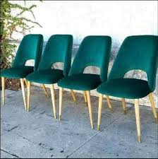 Teal Velvet Dining Chairs