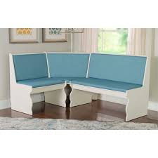 New bali eckbank kitchen dining corner seating bench table + 2 chairs. Riverbay Patio Conversation Kitchen Breakfast Corner Nook Table Booth Bench Dining Set In Capri Blue Rf 1814187