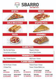 Find the nearest sbarro closest to you and be on your way to enjoying a fresh slice. Sbarro New York Pizza Menu Menu For Sbarro New York Pizza Viviana Mall Majiwada Mumbai