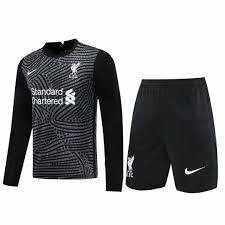 The collar is different to the home. Shop 2020 21 Liverpool Goalkeeper Black Long Sleeve Soccer Jersey Cheap Soccer Jerseys For Sale Gogoalshop