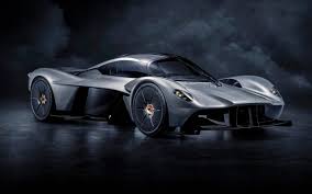 Wallpaper Aston Martin Valkyrie Supercars Silver Side View Wallpapermaiden