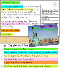 How can i make my own custom postcards? A Postcard From New York Learnenglish Teens British Council