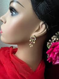 India Stone Earrings