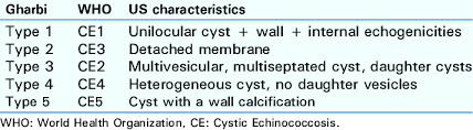 According to demicran 28, type iii hhc (using the gharbi classification 1) (table 3) are least likely to complicate postoperatively compared to other. Gharbi And Who Classification Of Hydatid Cysts Disease Of The Liver Download Table