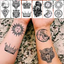 11.joker tattoo why so serious. Buy Egmbgm 22 Sheets Halloween Skull Temporary Tattoos For Women Neck 3d Pirate Captain Lion Warrior Evil Joker Gangster Fake Tattoo Stickers For Men Adults Arm Rose Flower Cross Long Lasting Tatoos