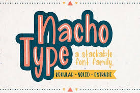 They are named for the little feet at the top and bottom of the letterforms. Nacho Type A Layered Font Family 470989 Duo And Trios Font Bundles In 2020 Pretty Letters Font Family Fonts