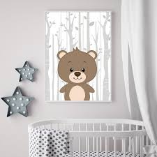 Kinderzimmer Bar Kinderzimmer Xxl Poster Bild Wand Deko Wald Tiere Junge Baby Geschenk A1 In 2020 Baby Room Decor Wall Decor Pictures Kids Room Wall