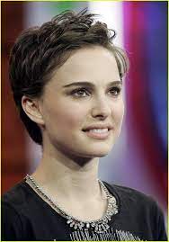 Natalie Portman Trl Natalie Portman Trl19 Photo Short Hair Styles Natalie Portman Short Hair Super Short Hair
