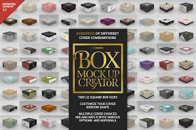 Display your own patterns and designs using this easy to update mockup—with real photography. In C Design Studio Box Packaging Mockup Creator Square Box Edition