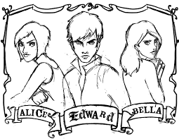 A personalized twilight coloring book also makes a great party favor to hand out at a child's birthday party. Pin By Angela Jones On Twilight Saga Cute Coloring Pages Coloring Pages Colouring Pages
