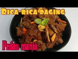 Для просмотра онлайн кликните на видео ⤵. Resep Rica Rica Daging Sapi Pedas Manis Youtube