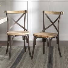 Acme Kaelyn Side Chair Dark Oak Black Set Of 2 Walmart Com Solid Wood Dining Chairs Farmhouse Dining Chairs Dining Chairs