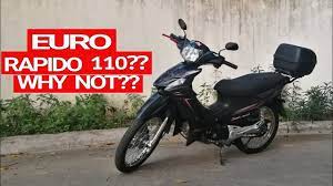 Euro Rapido 110 As Replacement For My Vespa Why Not Youtube