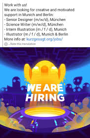 The studio's youtube channel focuses on minimalist animated educational content, using the flat design style. Who Wants A Job At Kurzgesagt Kurzgesagt