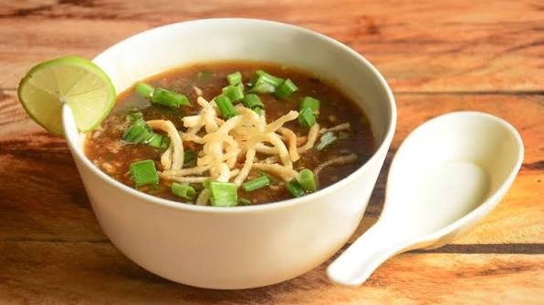 One spoon of this Veg Manchow Soup and you'll wonder why you ever ordered  takeaway. Fresh vegetables, that iconic street-style aroma, and a deep,  rounded flavour thanks to Kikkoman Dark Soy Sauce,