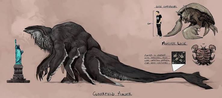 Cloverfield monster variation by KingofVikings on DeviantArt