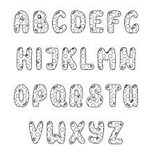 Pink and green polka dot lettering sets for classroom display: 9 Best Polka Dot Printable Alphabet Letters Printablee Com