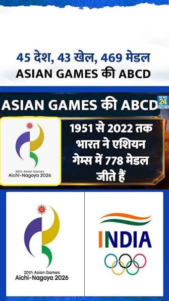 ASIAN GAMES 2026: India के कितने मेडल के लिए भिड़ेगा, कब, कहां देखें LIVE| ABCD | Sooryavanshi| Gold, #asiangames2026 #india #asiangamesschedule #cricketnews #crickethousefull #News24Sports | News24
