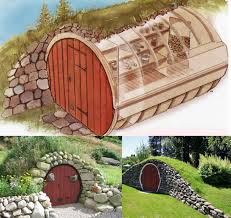 Hobbit Hole Root Keller Diy Winziger Garten Underground Homes Root Cellar Backyard
