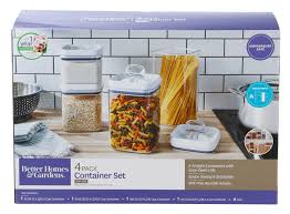 To safely prepare food, you should follow these tips: Better Homes Gardens 4 Pack Flip Tite Square Food Storage Container Set Walmart Com Walmart Com